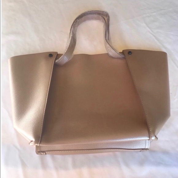 Neiman Marcus Faux Leather Tote Bag - New! - Picture 4 of 5